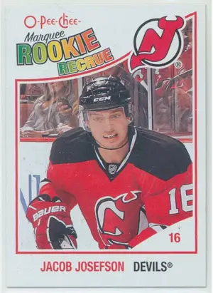 2010-11 O-PEE-CHEE - JACOB JOSEFSON #529 ROOKIE