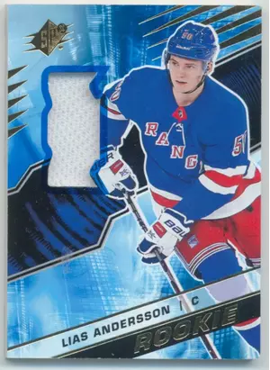 2018-19 SPx - Lias Andersson Rookies Materials #R-LA