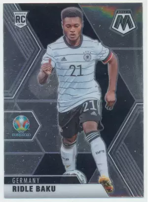 2020-21 Panini Mosaic UEFA Euro Soccer - Ridle Baku #122 Rookie