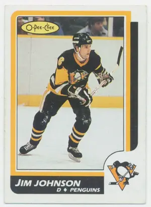 1986-87 O-PEE-CHEE - JIM JOHNSON #231