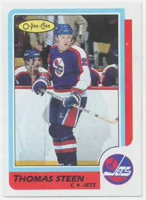 1986-87 O-PEE-CHEE - THOMAS STEEN #257
