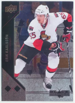 2011-12 BLACK DIAMOND - ERIK KARLSSON #106 DOUBLE DIAMOND