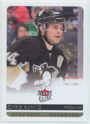 2014-15 FLEER ULTRA - CHRIS KUNITZ #150 GOLD MEDALLION