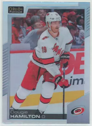 2020-21 O-PEE-CHEE PLATINUM - DOUGIE HAMILTON #37 RAINBOW
