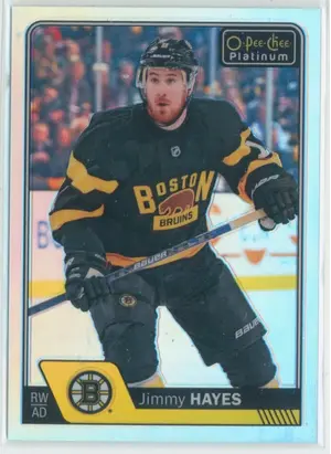 2016-17 O-PEE-CHEE PLATINUM - JIMMY HAYES #54 RAINBOW