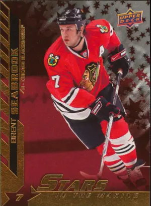 2007-08 UPPER DECK - BRENT SEABROOK #SM14 STARS IN THE MAKING