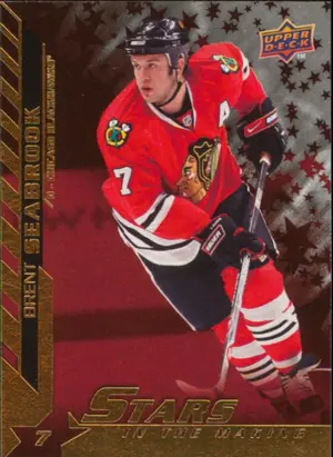 2007-08 UPPER DECK - BRENT SEABROOK #SM14 STARS IN THE MAKING