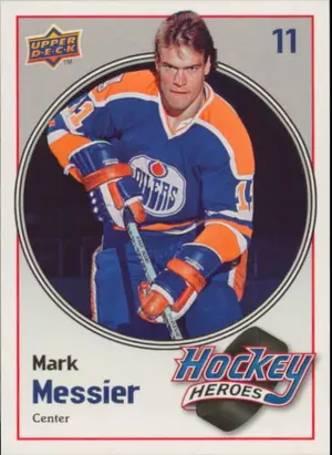 2009-10 UPPER DECK - MARK MESSIER #HH19 HOCKEY HEROES
