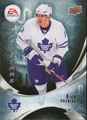 2010-11 UPPER DECK - DION PHANEUF #EA3 EA SPORTS SUPERSTARS