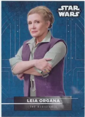2016 Star Wars The Force Awakens - Leia Organa Character Stickers #6