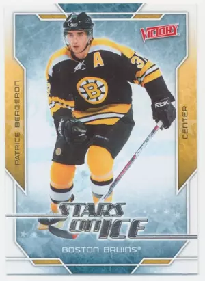 2007-08 VICTORY - PATRICE BERGERON #SI36 STARS ON ICE