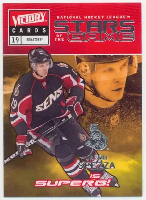 2009-10 VICTORY - JASON SPEZZA #SG36 STARS OF THE GAME