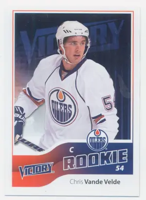 2011-12 VICTORY - CHRIS VANDE VELDE #215 ROOKIE