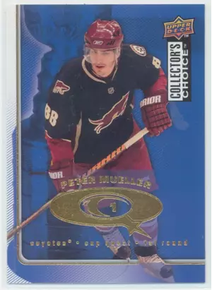2009-10 COLLECTOR'S CHOICE - PETER MUELLER #CQ28 CUP QUEST 1ST ROUND