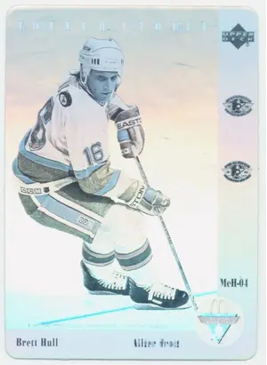 1991-92 McDONALD'S - BRETT HULL #MCH-04 HOLOGRAMS
