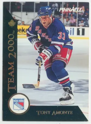 1992-93 PINNACLE (CDN) - TONY AMONTE #4 TEAM 2000