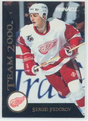1992-93 PINNACLE (USA) - SERGEI FEDOROV #30 TEAM 2000