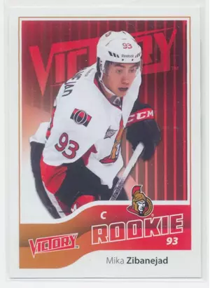 2011-12 VICTORY - MIKA ZIBANEJAD #302 ROOKIE