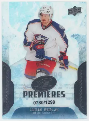 2016-17 UPPER DECK ICE - LUKAS SEDLAK #133 ICE PREMIERES 780/1299