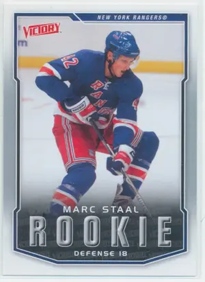2007-08 VICTORY - MARC STAAL #320 ROOKIE