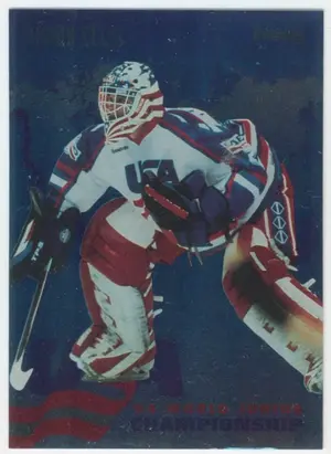 1993-94 DONRUSS - AARON ELLIS #USA6 WORLD JUNIOR CHAMPIONSHIP