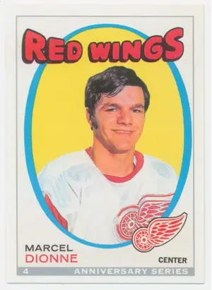 1992-93 O-PEE-CHEE - MARCEL DIONNE #4 ANNIVERSARY SERIES