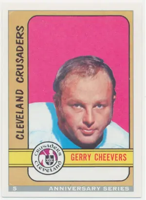1992-93 O-PEE-CHEE - GERRY CHEEVERS #5 ANNIVERSARY SERIES