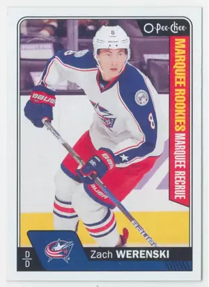 2016-17 O-PEE-CHEE - ZACH WERENSKI #678 MARQUEE ROOKIES