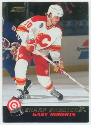 1992-93 SCORE - GARY ROBERTS #1 SHARP SHOOTERS⚠️