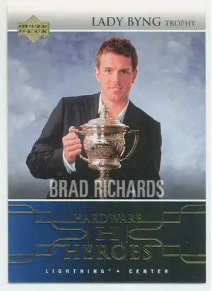2004-05 UPPER DECK - BRAD RICHARDS #AW8 HARDWARE HEROES