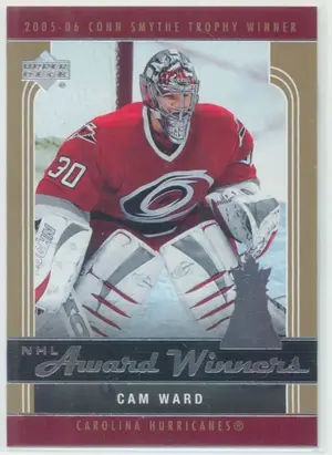 2006-07 UPPER DECK - CAM WARD #AW7 AWARD WINNERS
