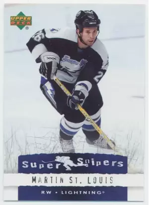 2007-08 UPPER DECK - MARTIN ST. LOUIS #SN-4 SUPER SNIPERS