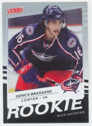 2008-09 VICTORY - DERICK BRASSARD #201 ROOKIE