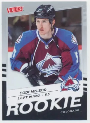 2008-09 VICTORY - CODY McLEOD #226 ROOKIE