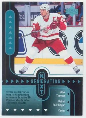 1998-99 UPPER DECK - STEVE YZERMAN/BRENDAN MORRISON #GN4 GENERATION NEXT
