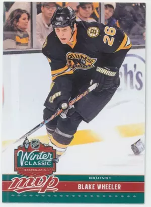 2009-10 MVP - BLAKE WHEELER #WC12 WINTER CLASSIC