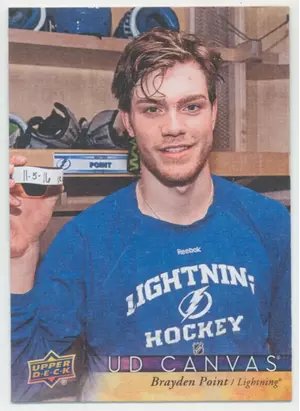 2017-18 UPPER DECK - BRAYDEN POINT #C75 CANVAS