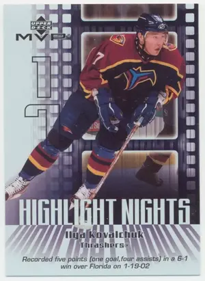 2002-03 MVP - ILYA KOVALCHUK #HN1 HIGHLIGHT NIGHTS