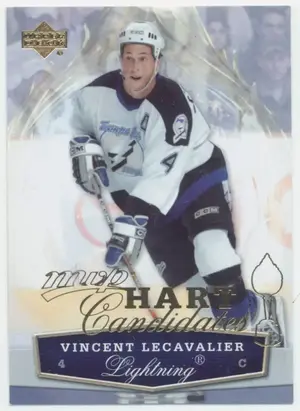 2007-08 MVP - VINCENT LECAVALIER #HC5 HART CANDIDATES
