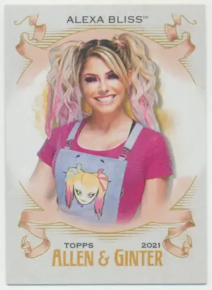 2021 Topps Heritage WWE - Alexa Bliss #AG-2 Allen & Ginter