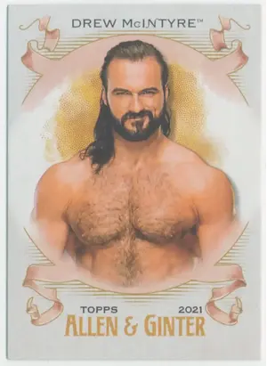 2021 Topps Heritage WWE - Drew McIntyre #AG-9 Allen & Ginter