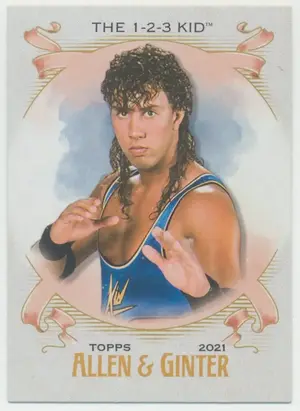 2021 Topps Heritage WWE - The 1-2-3 Kid #AG-24 Allen & Ginter