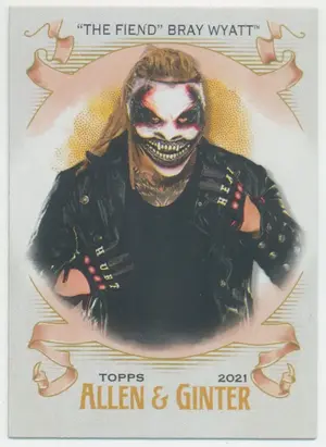 2021 Topps Heritage WWE - "The Fiend" Bray Wyatt #AG-25 Allen & Ginter