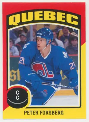 2014-15 O-PEE-CHEE - PETER FORSBERG #ST-23 STICKERS