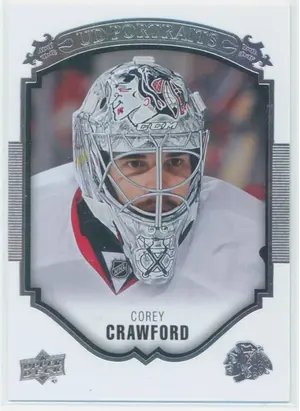 2015-16 UPPER DECK - COREY CRAWFORD #P-6 UD PORTRAITS