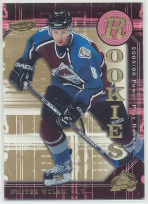 2005-06 POWER PLAY - WOJTEK WOLSKI #134 ROOKIE