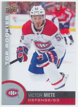 2017-18 TOP ROOKIES - VICTOR METE #TR-6