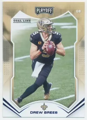 2021 Playoff - Drew Brees #168 Goal Line Parallel
