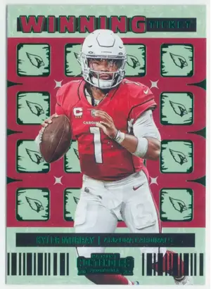 2022 Contenders Football - Kyler Murray #WT-KMU Winning Ticket