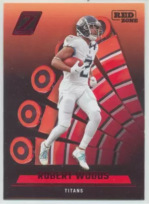2022 Zenith - Robert Woods #63 Red Zone Parallel